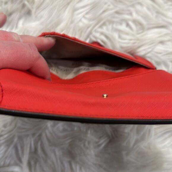 MICHAEL Kors Red Floral Wristlet Phone Tech Case - Picture 11 of 16